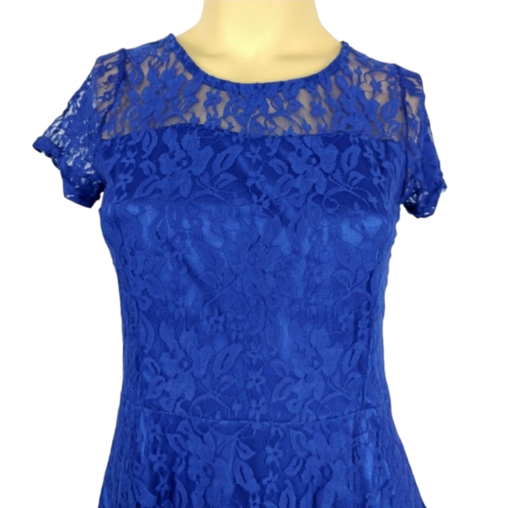 AMOLUV Lace Floral Dress Womens Small - Picture 5 of 5